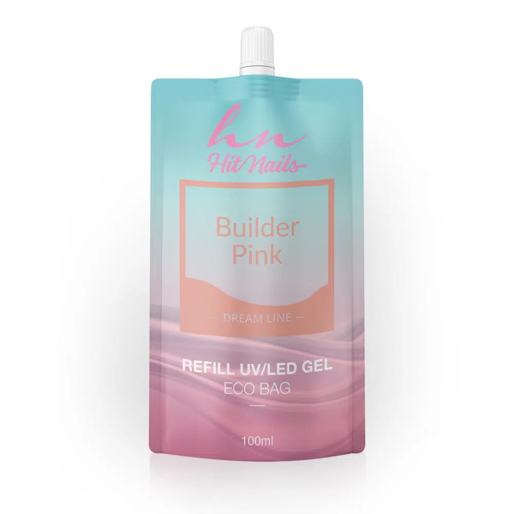 Gel de Construção - Dream Line Builder Pink 100ml Refill