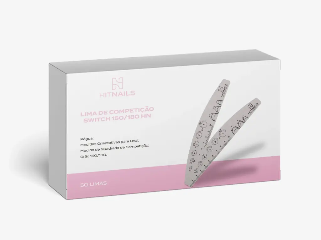 Caixa com 50 Limas de Competição Switch 150/180 