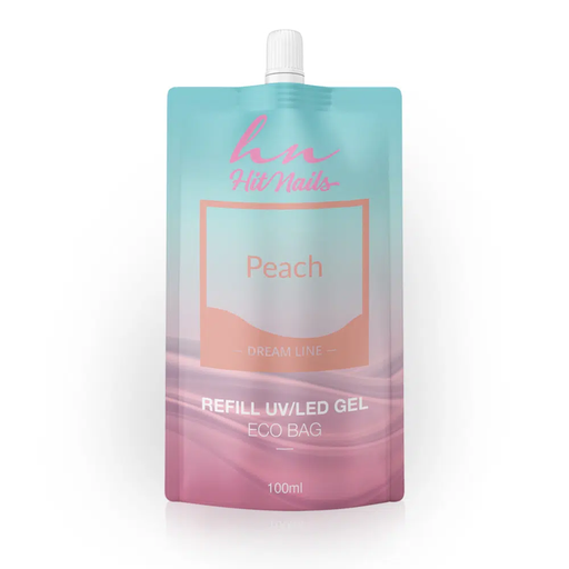 [U.GC.040] Gel de Construção - Dream Line Peach 100ml Refill