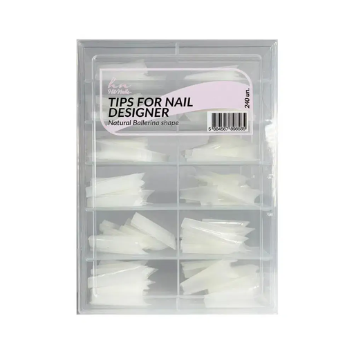 [U.TM.024] Tips Bailarina Natural 240 un.