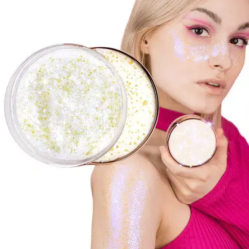 [E.7D.002] Gel Glitter para Rosto, Cabelo e Corpo / 904 Fluke SHINE BOMBIT