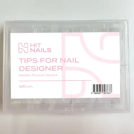 [U.TM.035] Duas Forms/ Moldes Russos Quadrado 120 un.