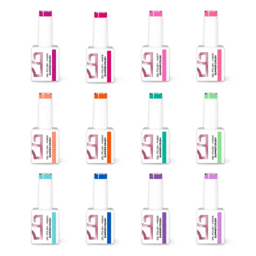 [C.GP.C.018] Gel Polish Summer Crush - 12 Cores
