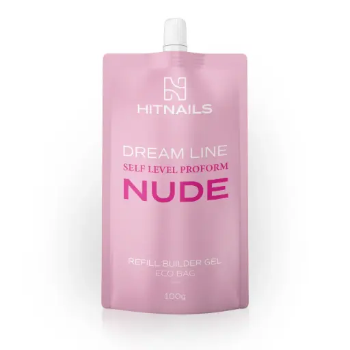 [U.GC.083] Gel de Construção - Dream Line Self Level ProForm - Nude 100g Refill